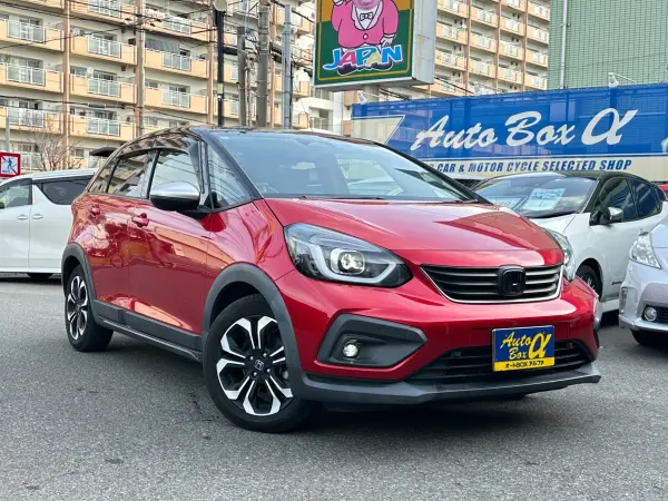 Honda Fit 1.3 Crosstar One Owner Genuine SD Navigation Backup Camera Honda Sensing Radar Cruise Control LKA Drive Recorder Genuine 16-inch AW ETC LED Headlights LED Fog Lights Smart Key EG Push Start (Premium Crystal Red Metallic)