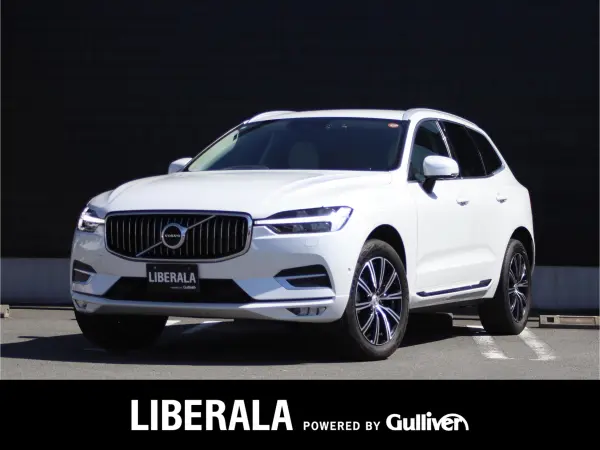 Volvo XC60 B5 AWD Inscription 4WD White Leather Seats Harman/Kardon Surround Intellisafety ACC Lane Keep BLIS Seat Ventilation Seat Heater Head-Up Display Steering Heater CarPlay Compatible (Crystal White Pearl) — thumbnail 1