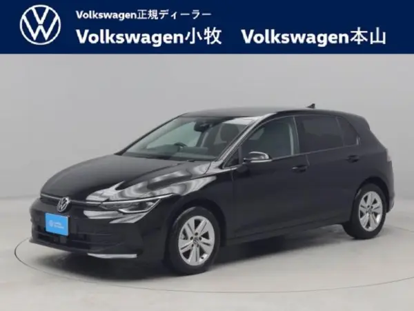 Volkswagen Golf eTSI Active Certified Used Car LED Matrix Headlights IQ. LIGHT Seat Heater Steering Heater Adaptive Cruise Control Full Auto Air Conditioner Rear View Camera (Granadira Black Metallic)