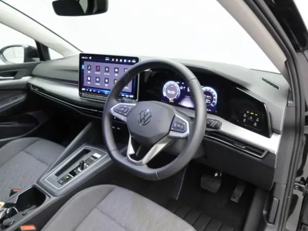 Volkswagen Golf eTSI Active Certified Used Car LED Matrix Headlights IQ. LIGHT Seat Heater Steering Heater Adaptive Cruise Control Full Auto Air Conditioner Rear View Camera (Granadira Black Metallic) — photo 7