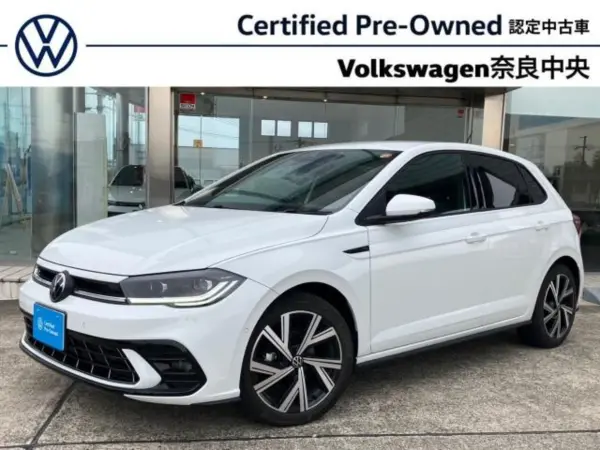 Volkswagen Polo TSI R-Line Demo Car with New Car Warranty Transfer Certified Used Car (Pure White) — thumbnail 1