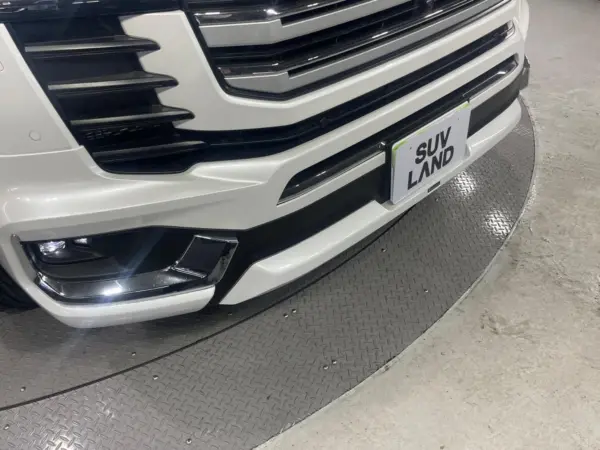 Toyota Land Cruiser 300 3.5 ZX 4WD Non-Smoking Sunroof Modellista Rear Entertainment Genuine 12-inch Navi 360 Camera JBL Sound 100V Power Outlet Collision Mitigation System Radar Cruise Power Rear Gate Beige Leather Seat Air Conditioning (Precious White Pearl) — photo 7