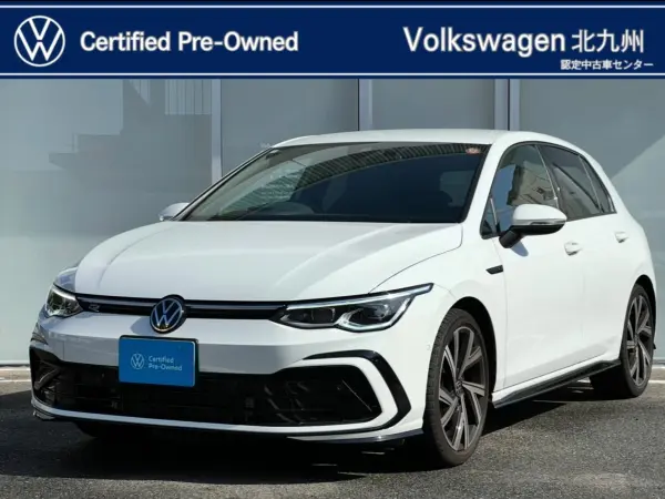 Volkswagen Golf TDI R-Line Diesel Turbo Certified Used Car Genuine Navigation Smart Key Backup Camera ACC LED (Pure White) — thumbnail 1