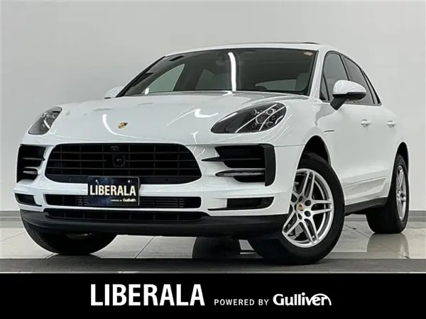 Porsche Macan PDK 4WD Panoramic Glass Sunroof BOSE Speakers Entry & Drive White Leather Seats Genuine 10.9-inch Navigation Porsche Connect Bluetooth Apple CarPlay Surround View Camera LKA BSM ACC Power Tailgate (White)