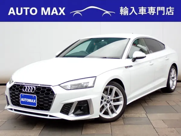 Audi A5 Sportback 35 TDI S Line Comfort Package Virtual Cockpit Plus One Owner Non-Smoking Car (Glacier White Metallic)