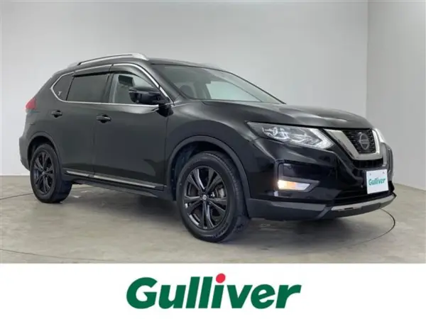 Nissan X-Trail 2.0 20Xi V Selection 2-Row 4WD ProPilot Genuine 9-inch Navi Around View Monitor Built-in ETC Drive Recorder Radar Cruise Intelligent Room Mirror Seat Heater Ventilation Roof Rail LED (Diamond Black Pearl) — thumbnail 1