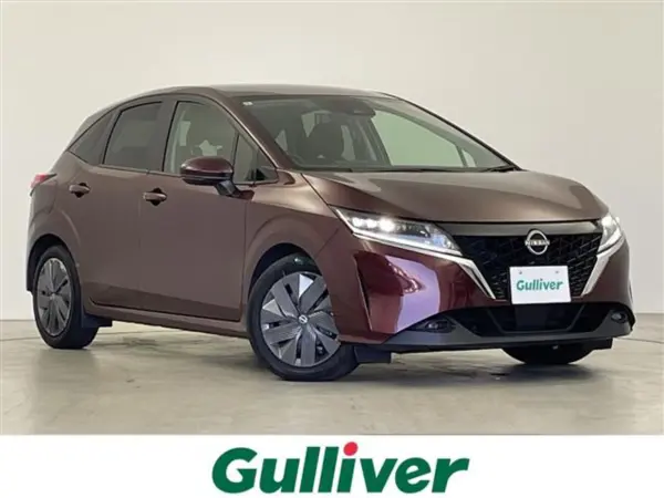 Nissan Note 1.2 X ProPilot Genuine 9-inch Navi Bluetooth Apple CarPlay USB Full-Seg TV Around View Monitor ProPilot Emergency Brake Lane Departure Warning System (Burgundy)