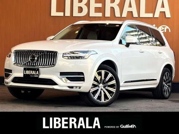 Volvo XC90 D5 AWD Inscription Diesel Turbo 4WD ACC LKA BLIS Harman/Kardon HUD Genuine Navi TV 360 Camera White Leather Air Seat Seat Heater Power Seat 20-inch AW LED Headlight Auto Light Smart Key Power Back Door Apple CarPlay Android Auto ETC (Crystal White Pearl) — thumbnail 1