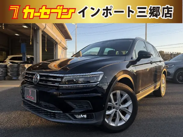 Volkswagen Tiguan TDI 4Motion Highline Diesel Turbo 4WD with Adaptive Cruise Control, Blind Spot Monitor, Lane Keep Assist, Smart Key, Smartphone Link, Power Tailgate, Collision Mitigation Braking, Drive Recorder, LED Headlights (Black) — thumbnail 1