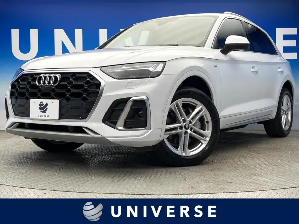 Audi Q5 40 TDI Quattro S Line Diesel Turbo 4WD S Line+PKG Comfort PKG Matrix LED Active Lane Assist Adaptive Cruise Electric Rear Gate Virtual Cockpit Front Power Seats Seat Heater One Owner Non-Smoker (Glacier White Metallic) — thumbnail 1