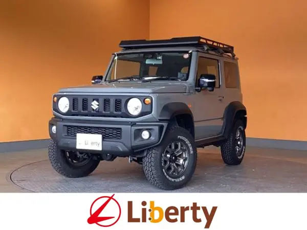 Suzuki Jimny Sierra 1.5 JC 4WD with Suzuki Safety Support, Genuine 8-inch Navigation, Bluetooth, Rear Camera, LED Headlights, Fog Lights, Cruise Control, Front Seat Heaters, Smart Key, Push Start, Genuine Alloy Wheels, Leather-Wrapped Steering Wheel (Medium Gray)