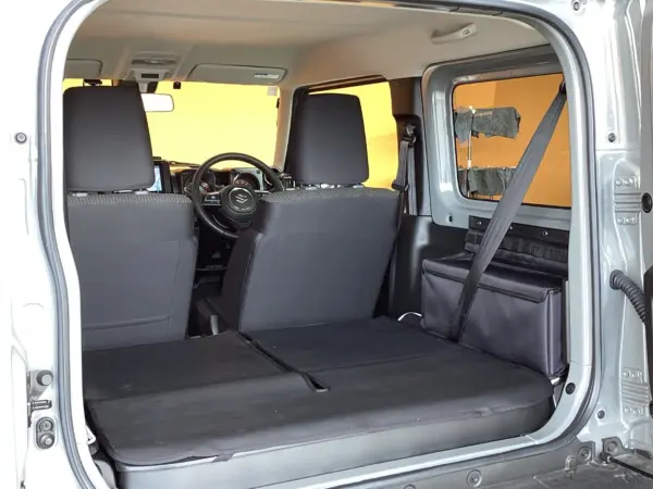 Suzuki Jimny Sierra 1.5 JC 4WD with Suzuki Safety Support, Genuine 8-inch Navigation, Bluetooth, Rear Camera, LED Headlights, Fog Lights, Cruise Control, Front Seat Heaters, Smart Key, Push Start, Genuine Alloy Wheels, Leather-Wrapped Steering Wheel (Medium Gray) — photo 8