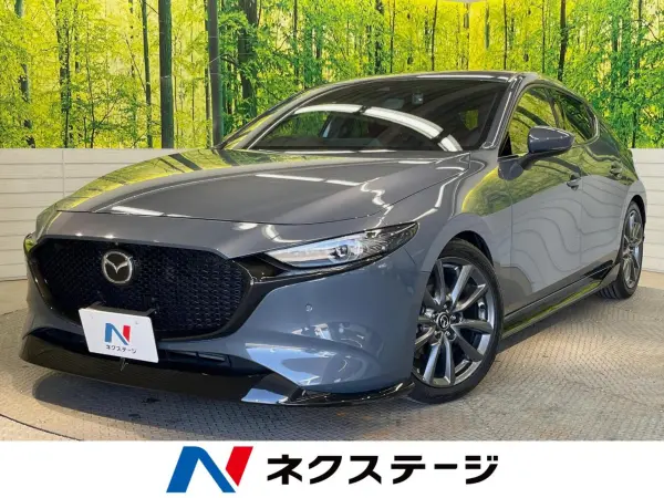 Mazda MAZDA3 Fastback 2.0 20S Burgundy Selection Full Aero 360 Camera Aftermarket Exhaust & Suspension Red Leather Seats Genuine 18-inch Alloy Wheels Factory 8.8-inch SD Navigation Smart Brake Support BSM Radar Cruise Control Non-Smoking Car (Polymetal Gray Metallic)