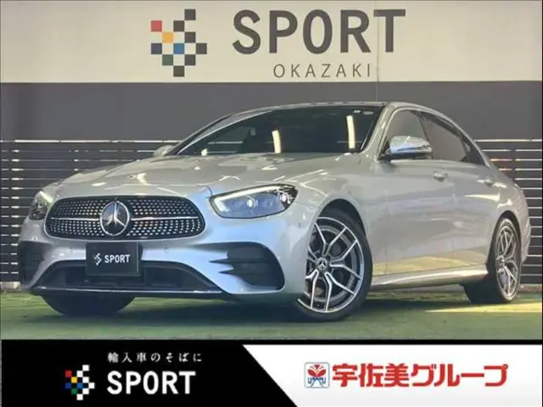 Mercedes-Benz E-Class E220d Sport (ISG equipped model) Diesel Turbo MP202301 Sunroof/Exclusive Package/Burmester Sound/BSM/HUD/ACC/360-degree Camera/Perfume Atomizer/Ambient Lighting/Black Leather Seats/Radar Cruise Control/Lane Change Assist/Lane Keep Assist (Hytech Silver Metallic)