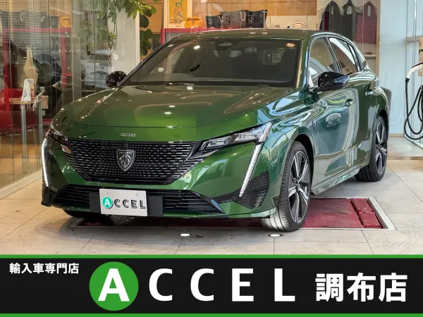 Peugeot 308GT BlueHDi Diesel Turbo ACC Genuine Navi 360 Camera Dashcam ETC CarPlay Bluetooth Seat Heater LED Headlights Genuine Alloy Wheels (Olive Green)