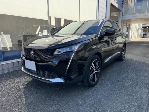 Peugeot 3008 GT Hybrid4 4WD with ETC, Dashcam, LED Headlights, ACC, Genuine 18-inch AW Power Seats, Power Tailgate, Seat Heaters, Sunroof (Perla Nera Black) — thumbnail 1