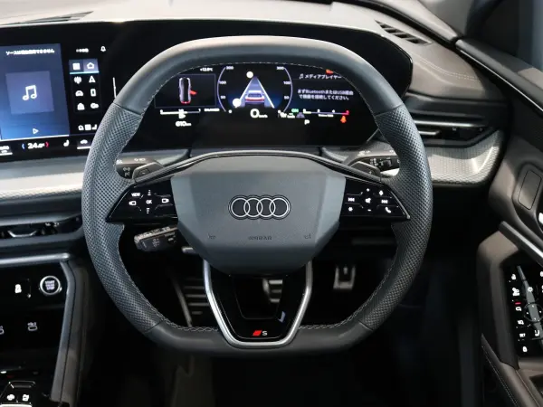 Audi Q5 TDI Quattro 150kW Advanced Diesel Turbo 4WD S line Interior Plus Package/Lighting Package/Aluminum Wheels 5 Double Spoke Graphite Gray Polished 8J x 19 235/55 R19 Tires/Artificial Leather S Black (Glacier White) — photo 8