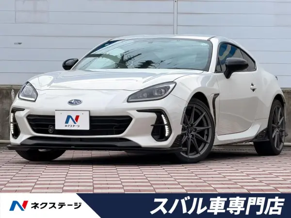 Subaru BRZ 2.4 S Non-Smoking Car STI Aero Package Genuine Carrozzeria 9-inch Navi Backup Camera ETC Front Seat Heaters LED Liner Cruise Control Genuine 18-inch Alloy Wheels LED Headlights (Crystal White Pearl)