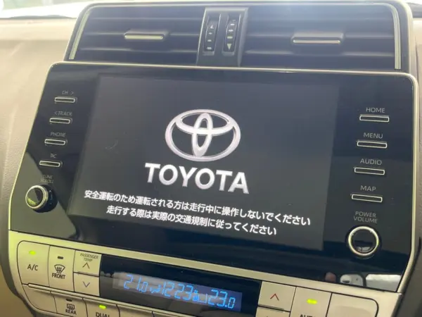 Toyota Land Cruiser Prado 2.7 TX L Package 4WD Non-Smoking Sunroof Factory 9-inch Navigation Around-View Camera Wood-Combo Steering Collision Mitigation Radar Cruise Blind Spot Monitor Seat Ventilation Power Seat Drive Recorder Smart Key (White Pearl Crystal Shine) — photo 7