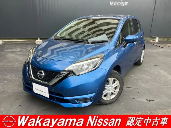 Nissan Note 1.2 X with Factory Navigation, Around View Monitor, Intelligent Mirror, ETC, and Drive Recorder (Light Blue)