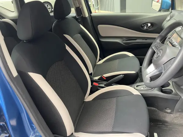 Nissan Note 1.2 X with Factory Navigation, Around View Monitor, Intelligent Mirror, ETC, and Drive Recorder (Light Blue) — photo 7