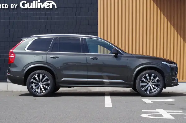 Volvo XC90 B6 AWD Inscription 4WD Brown Leather Seats Adaptive Cruise Control Intellisense Harman/Kardon Head-Up Display CarPlay Air Suspension Blind Spot Monitor 360-Degree Camera Genuine Navigation ETC Wireless Charging Heated Seats (Pine Gray Metallic) — photo 9