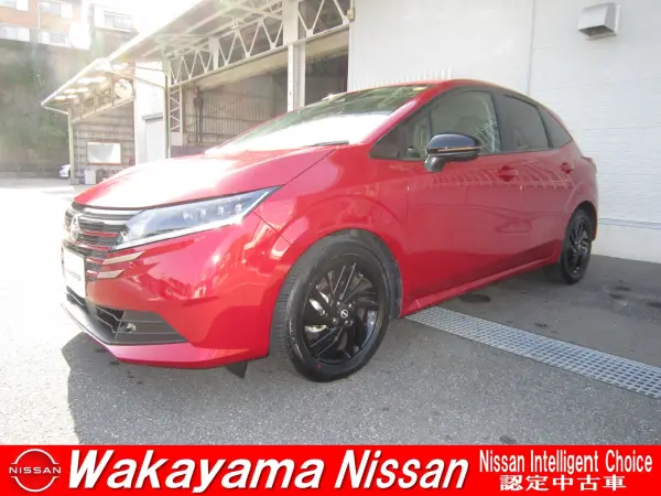 Nissan Note 1.2 X 90th Anniversary Edition with Genuine Navigation & Around View Monitor & ProPilot & ETC & LED Headlights & Alloy Wheels (Red)