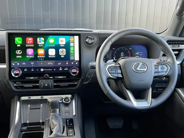 Lexus GX550 Version L 4WD 2026 Model Panoramic Sunroof 14-inch Connected Navigation Lexus Teammate Panoramic View Monitor Cool OX Tire Pressure Sensor Power Side Steps Black Interior 22-inch Alloy Wheels (Titanium Carbide Gray) — photo 8