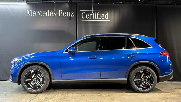 Mercedes-Benz GLC220 d 4MATIC (ISG) AMG Line Package Diesel Turbo 4WD MP202502 Spectral Blue Demo Car Non-Smoking Leather Exclusive Package Seat Ventilation Seat Heater Burmester 360-Degree Camera Power Trunk Foot Trunk Opener (Spectral Blue) — photo 9