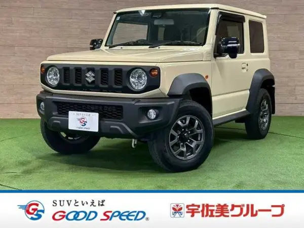 Suzuki Jimny Sierra 1.5 JC 4WD with Display Audio, Seat Heater, Backup Camera, Clearance Sonar, Cruise Control, Collision Mitigation, Lane Assist, Headlight Washer, Corner Sensor (Chiffon Ivory Metallic)