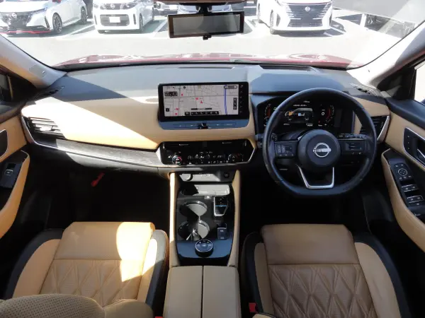 Nissan X-Trail 1.5 G e-4ORCE 4WD ProPilot/Sunroof/BOSE/Factory Navi TV/Around View Monitor/Steering & Seat Heater/Power Tailgate/Front & Rear Dashcam/ETC2.0 (Cardinal Red Titanium Coat Pearl) — photo 7