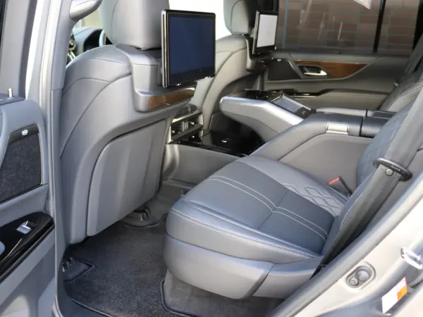 Lexus LX600 Executive 4WD One Owner Manganese Luster Exterior Artwood (Takaha) Black Semi-Aniline CD/DVD Deck Mark Levinson Rear Entertainment Panoramic View BSM Color HUD RCTA LDA Non-Smoking Car (Manganese Luster) — photo 8