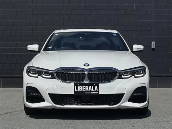 BMW 3 Series 320i M Sport SR Highline Brown Leather HUD Comfort Package Sunroof Highline Package Head-Up Display Cognac Leather Genuine Navi Backup Camera ACC Assist Professional Power Trunk Ambient Light LED (Alpine White) — photo 9