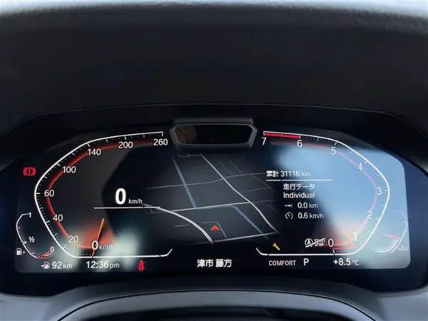 BMW 3 Series 320i M Sport SR Highline Brown Leather HUD Comfort Package Sunroof Highline Package Head-Up Display Cognac Leather Genuine Navi Backup Camera ACC Assist Professional Power Trunk Ambient Light LED (Alpine White) — photo 8