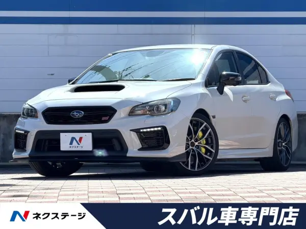 Subaru WRX STI 2.0 Type S 4WD Final F Model STI Front Lip Recaro Seats STI Muffler Advanced Safety Genuine 8-inch Diatone Navi Non-Smoking Smart Key LED Headlights ETC Genuine 19-inch Alloy Wheels Auto High Beam (Crystal White Pearl)