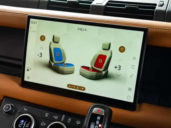 Land Rover Defender 110 X Dynamic HSE 3.0L D300 Diesel Turbo 4WD Certified Used Car Sliding Sunroof Meridian Sound System Genuine 22-inch Black Alloy Wheels Seat Cooler & Heater Configurable Ambient Lighting 3D Surround Camera (Carpathian Grey Premium Metallic) — photo 7