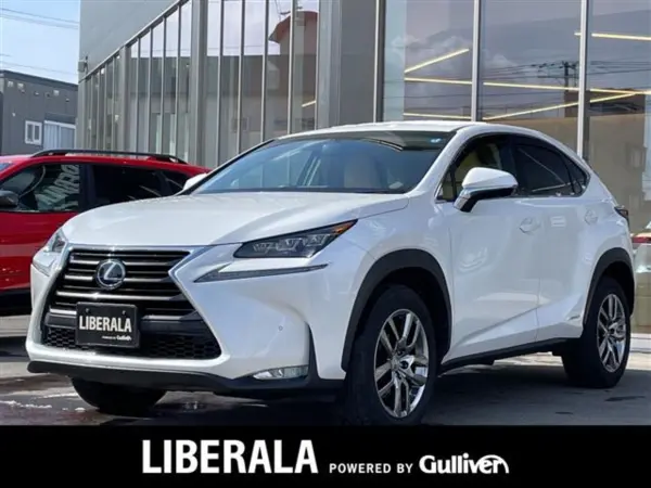 Lexus NX 300h I Package 4WD Beige Black Leather Radar Cruise Control Pre-Crash Safety Genuine 18-inch Alloy Wheels Genuine Navigation Full-Seg TV Seat Heater Steering Heater Genuine Engine Starter (Sonic Quartz)