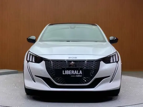 Peugeot 208 GT Line Panorama Glass Roof ACC Half Leather Seats Genuine Navi Back Camera Bluetooth Intelligent High Beam LED Headlights Ambient Light Collision Mitigation B BSM LKA ETC One Owner Dashcam (Pearl White II) — photo 8