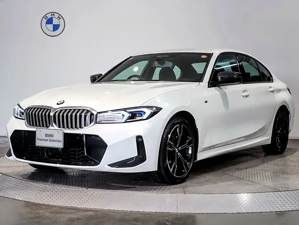 BMW 3 Series 320d xDrive M Sport Diesel Turbo 4WD 2nd LCI Former Rental Car Carbon Mirror Caps Active Cruise Head-Up Display Power Trunk Intelligent Safety Surround View Camera Wireless Charging Genuine 18-inch AW Curved Display (Alpine White)
