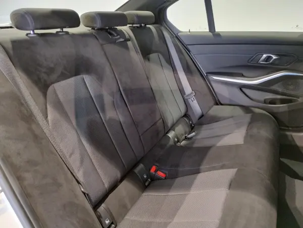 BMW 3 Series 320d xDrive M Sport Diesel Turbo 4WD 2nd LCI Former Rental Car Carbon Mirror Caps Active Cruise Head-Up Display Power Trunk Intelligent Safety Surround View Camera Wireless Charging Genuine 18-inch AW Curved Display (Alpine White) — photo 9