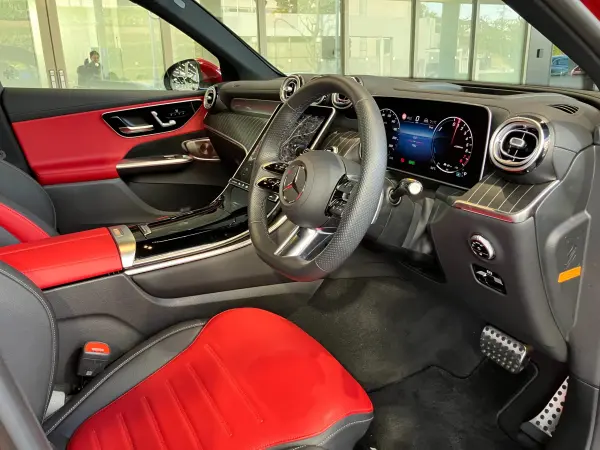 Mercedes-Benz GLC350 e 4MATIC Sport Edition Star 4WD MP202402 Certified Used Car Owner Purchase One Owner AMG Leather Exclusive Panoramic Sliding Roof (Patagonia Red) — photo 8