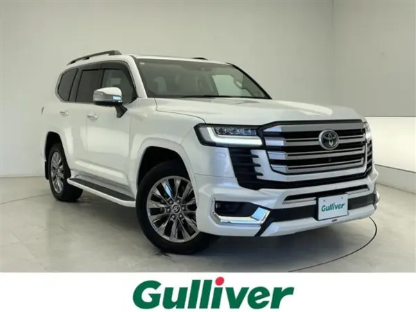 Toyota Land Cruiser 300 3.5 ZX 4WD Rear Entry Modelista Roof Rail (White Pearl)