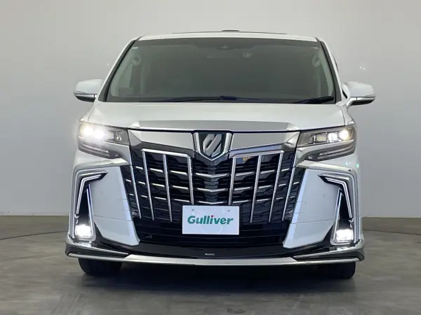 Toyota Alphard Hybrid 2.5 SR C Package E-Four 4WD Non-Smoking Car Modellista Twin Moon Roof Flip-Down Monitor Genuine 9-inch Navigation Back Camera Both Side Power Slide Doors LED AFS Air Seat Seat Heater Genuine 18AW ETC2.0 Drive Recorder (White Pearl Crystal Shine) — photo 9