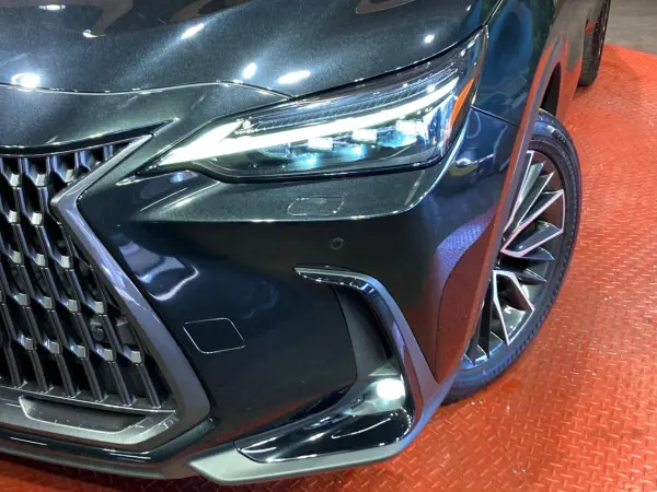 Lexus NX 350h Version L with Surround View Camera, Collision Mitigation System, Radar Cruise, Non-Smoking, Genuine 14-inch Navigation, Power Rear Gate, Leather Seats, Front Seat Air Conditioning, Dashcam, Corner Sensors, Smart Key, LED Headlights, ETC 2.0 (Graphite Black Glass Flake) — photo 8