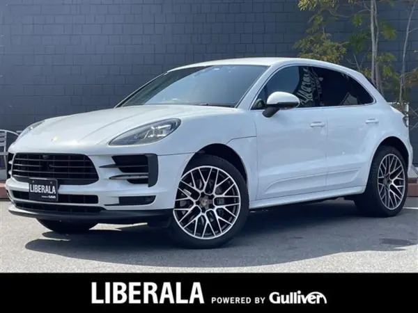 Porsche Macan S PDK 4WD Sport Chrono Package RS Spyder 21-inch AW Agate Grey Leather Seats ACC Seat Heaters PDLS Power Tailgate Park Assist Air Suspension Surround View Camera PCM Navigation (Carrara White Metallic) — thumbnail 1