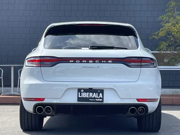 Porsche Macan S PDK 4WD Sport Chrono Package RS Spyder 21-inch AW Agate Grey Leather Seats ACC Seat Heaters PDLS Power Tailgate Park Assist Air Suspension Surround View Camera PCM Navigation (Carrara White Metallic) — photo 9