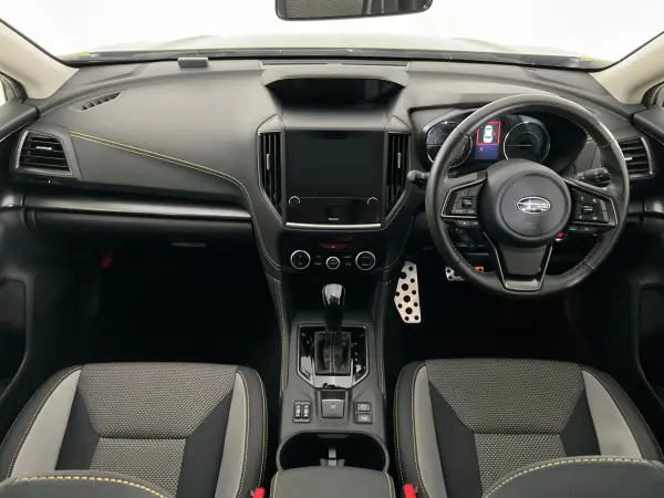 Subaru XV 2.0 Advance Style Edition 4WD with Seat Set Option, Genuine Panasonic Built-in Navi (BD Compatible), ETC, Genuine Drive Recorder, Collision Mitigation, Adaptive Cruise Control, Misacceleration Mitigation, Touring Assist, Rear Cross Traffic Alert, Front/Side/Rear Camera, Adaptive Driving Beam (Plasma Yellow Pearl) — photo 7