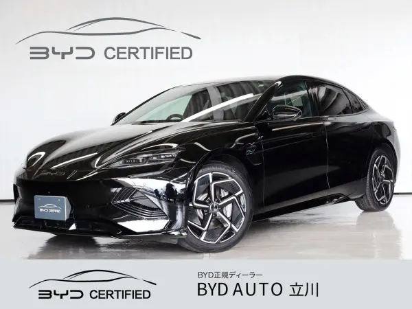 BYD Seal BYD Certified Used Car - 640km Range, Panoramic Sunroof, Nappa Leather, DYNAUDIO, Apple CarPlay, 360° View Camera, Wireless Smartphone Charging, Power Seats, Seat Heater, Steering Heater, Ventilation Function (Cosmos Black) — thumbnail 1