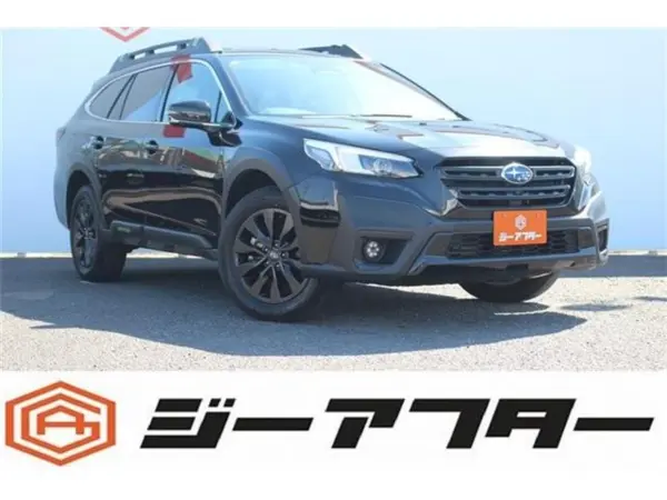 Subaru Legacy Outback 1.8 X-Break EX 4WD Non-Smoking Car Genuine 11.6 Display Navi EyeSight Backside Camera Full-Seg TV LED Headlights Digital Inner Mirror Steering Heater Seat Heater Genuine 18-inch Alloy Wheels (Crystal Black Silica) — thumbnail 1