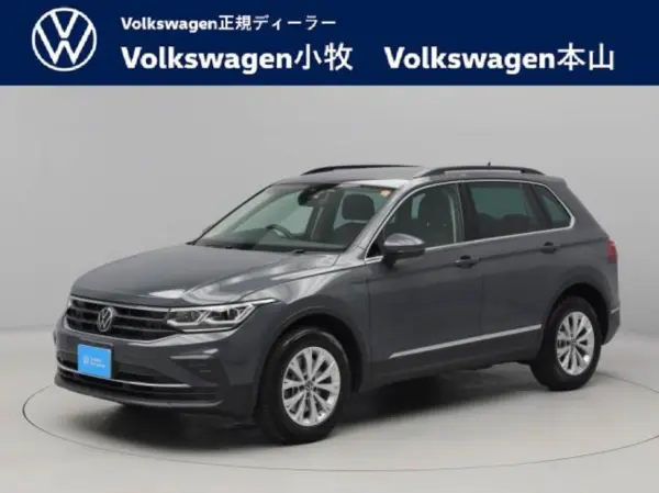 Volkswagen Tiguan TSI 4Motion Active Advance 4WD Certified Used Car LED Matrix Headlights IQ.LIGHT Adaptive Cruise Control 17-inch Wheels Power Tailgate Seat Heater Full Auto Air Conditioning Rear View Camera (Dolphin Gray Metallic)